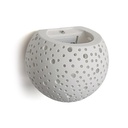 Wandlamper af gips "GRIM" G9