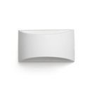 Gips wandlamp "PEARL" - Dubbelzijdig - G9