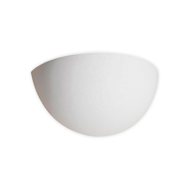 Griestu lampa no gipša "HALF" E14