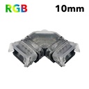 L" hoekconnector SMD RGB LED strip 12V / 24V - 4 pins - Strip 10mm