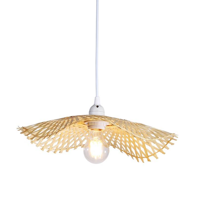 Wicker pendant lamp "LISA" - E27