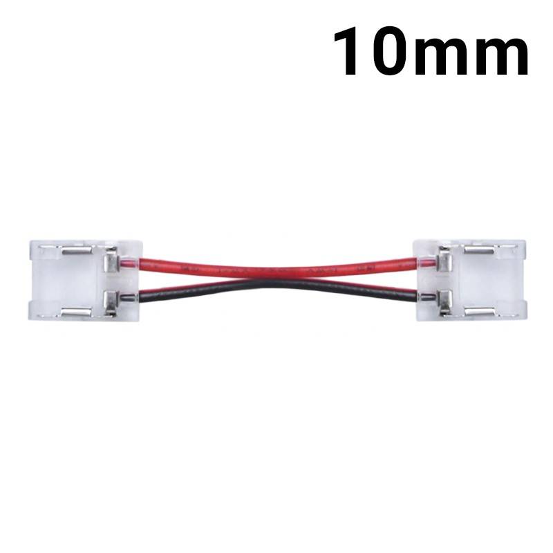 Connettore rapido monocolore da striscia a striscia COB 10 mm