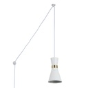 Plug-in metal pendant light "Mir" - E27