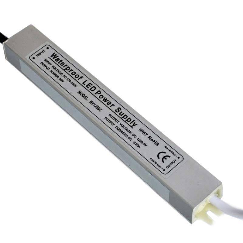IP67 barošanas avots 12V 30W