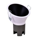 LED downlight 6W 15º Inclined "KOPPA".
