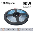 LED páska 24V DC - 18W/m - Barvy - 10mm - IP20 - Rolka 5 metrů - 120 čipů/m