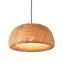 Hanna" wicker pendant lamp
