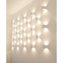 Aplique de parede LED "KUUTIO" 6W