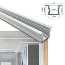 Biały profil aluminiowy do taśmy LED 23x15mm (2 metry)