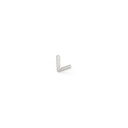 Conector 90ºL para Perfil de Integración Escayola/Pladur para tiras LED
