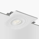 Luminaria de escayola con efecto onda trimless / integración - 20x20cm - GU10