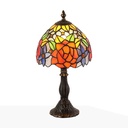Tiffany" inspired table lamp with glass mosaic