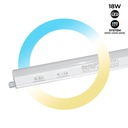 LED-list under møbel T5 - 150 cm - 18W opal - CCT