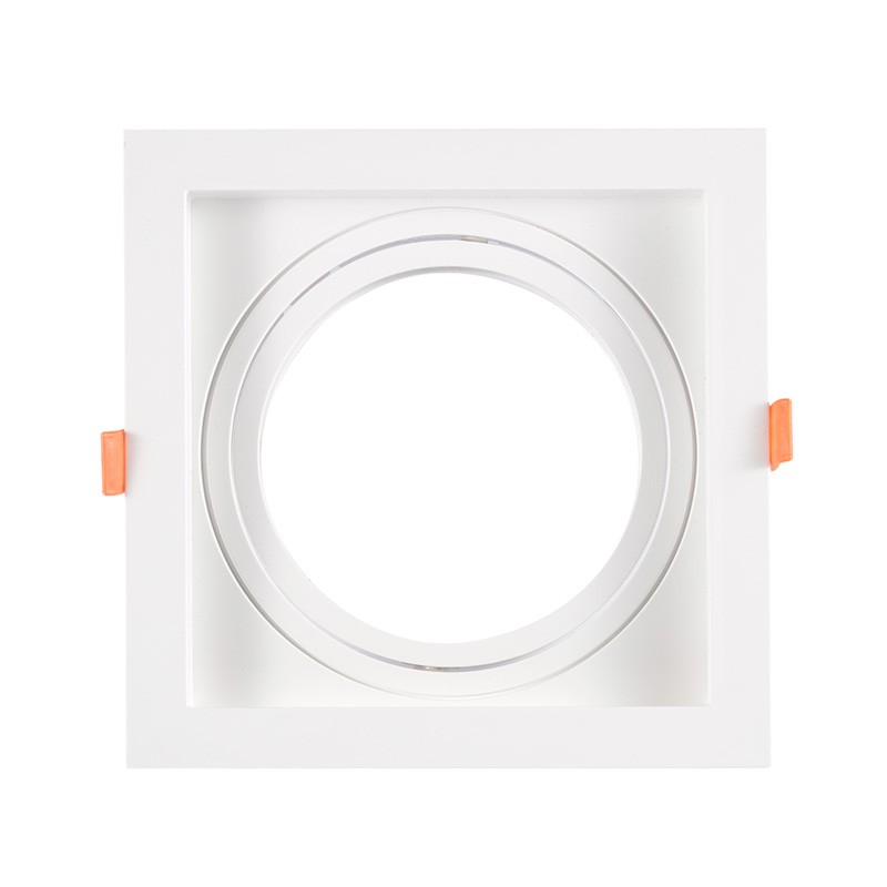 Aro-neliösuuntavalaisin QR111- tai AR111-polttimolle - Leikkaus 155 x 155 mm