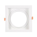 Aro-neliösuuntavalaisin QR111- tai AR111-polttimolle - Leikkaus 155 x 155 mm