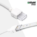 Conector inicio tira LED estanco 10mm - 2 pines - IP68