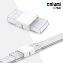 Conector estanco tira LED 10mm - tira a tira - IP68