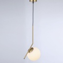 Suspension globe en verre "HERMI" - E27