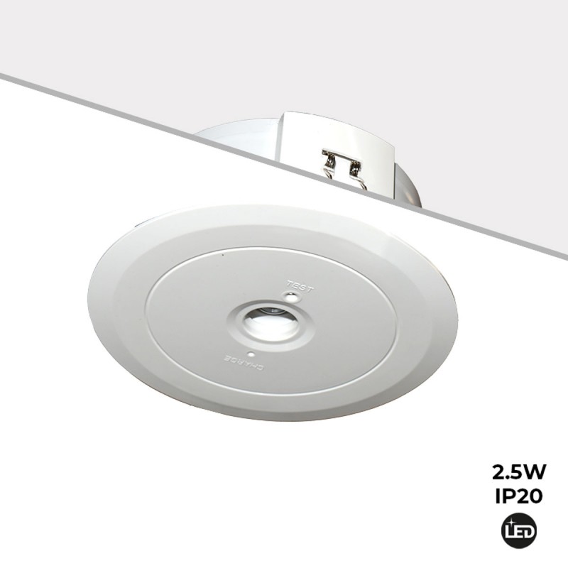 LED-Notleuchte 150lm 2,5W - 3 Stunden IP20