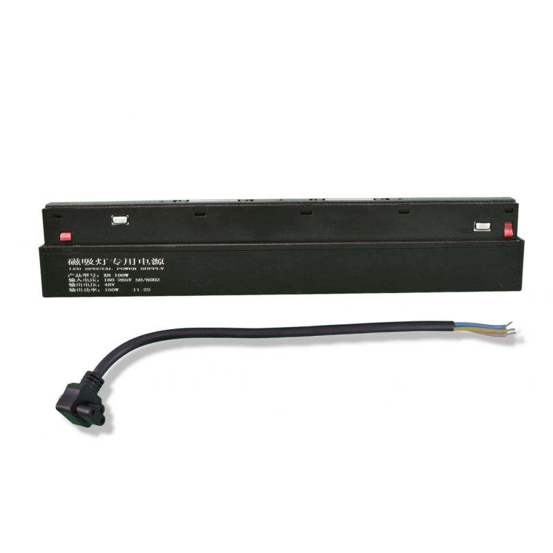 Τροφοδοτικό για μαγνητική ράγα 20mm - 48V - 100W