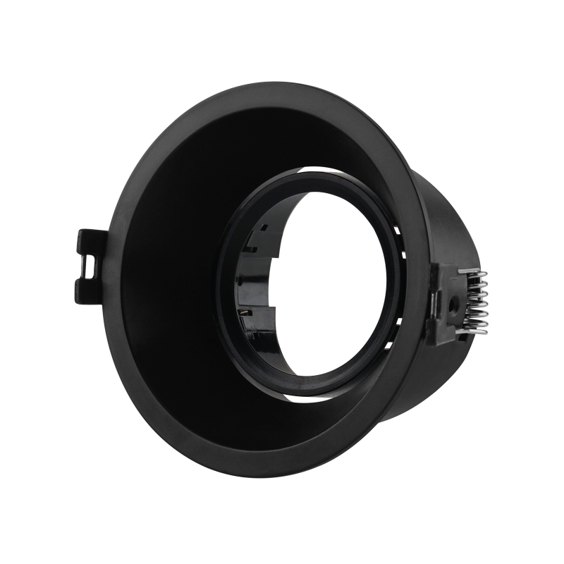 Circular downlight ring for GU10 / MR16 bulb - Low UGR - Cut Ø 85 mm