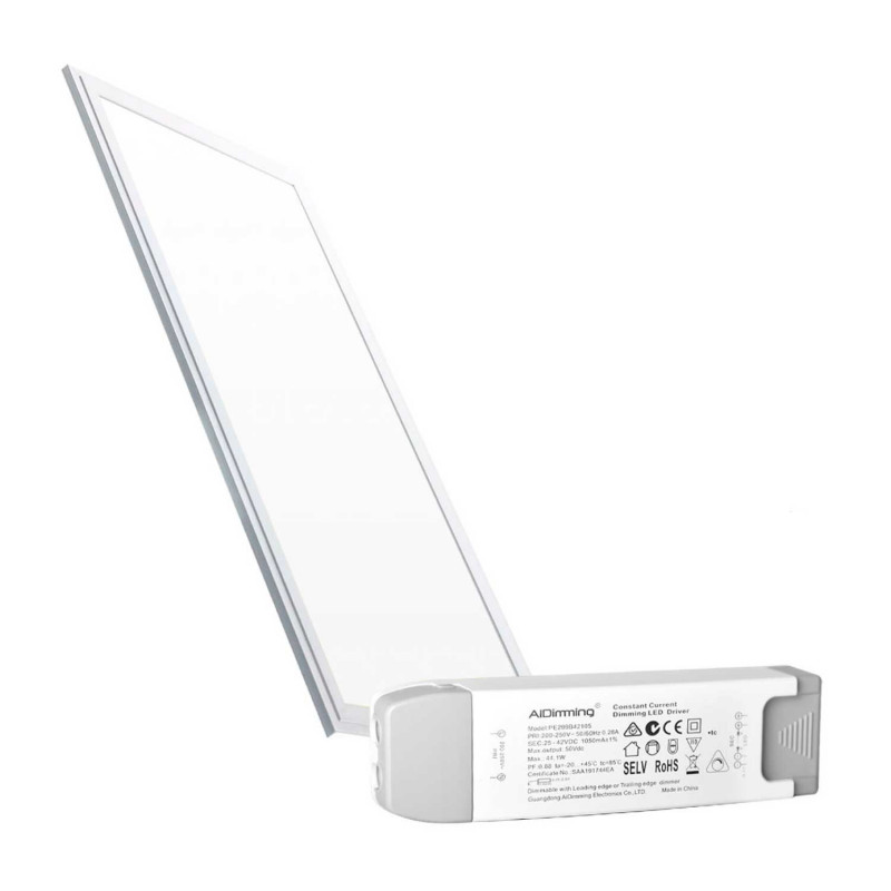 Εντοιχιζόμενο πάνελ LED 120X30cm - TRIAC dimmable - 44W - UGR19