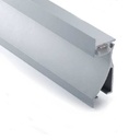 Einbauprofil für Wandfluter 26x78mm (2mt)