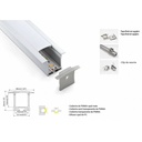 Profilé aluminium encastrable 36x28mm (2 m)
