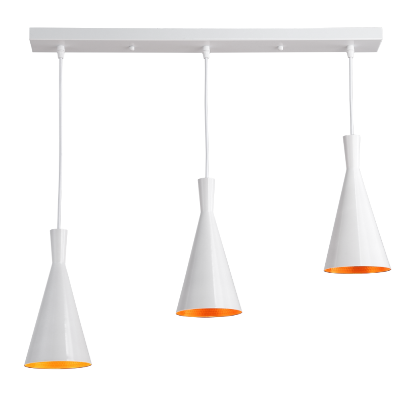 Metalowa lampa wisząca "Solvang Triple".