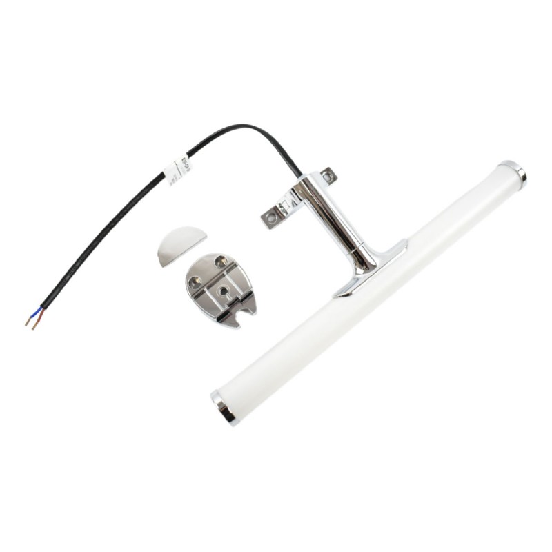 Bathroom mirror wall light LED tubular - 30cm - 5W | 3 ways of fixing