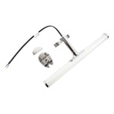 Bathroom mirror wall light LED tubular - 30cm - 5W | 3 ways of fixing