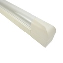 Regleta para tubo LED T8 con difusor - 120cm