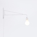 Adjustable wall light with cable and plug "Pitt"