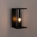 Aluminum outdoor wall light "Arzo"- IP44 - E27