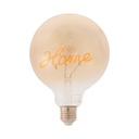 Decorative filament bulb "HOME" E27 G125 - 4W - 2200K