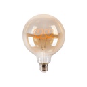 Decorative filament bulb "Hearts" E27 G125 - 4W - 2200K