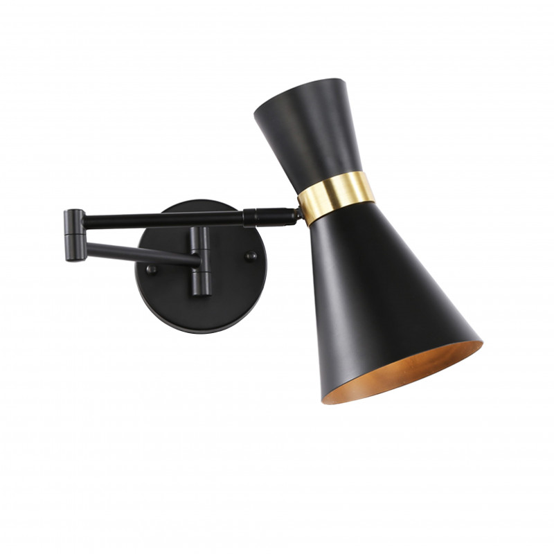 Swing arm wall sconce "MODE"