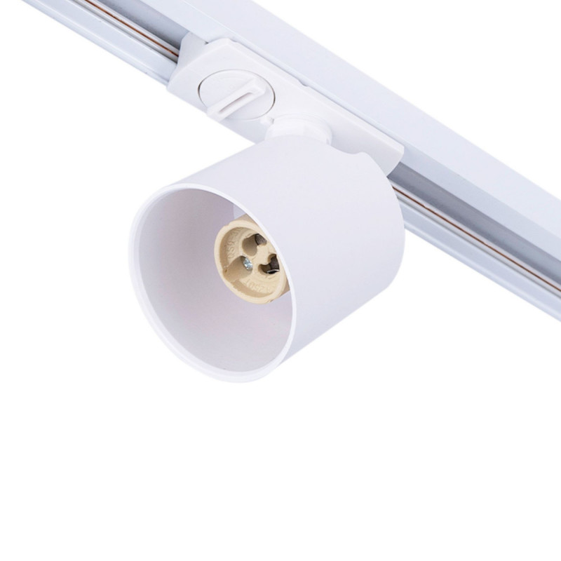 1 Phasen Stromschienenstrahler mit GU10 AR111 Fassung