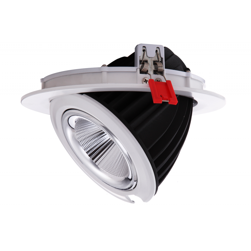 Downlight LED COB CCT 42W - CRI90 - Chip Bridgelux - Driver Lifud - IP20 - Průměr Ø 215mm