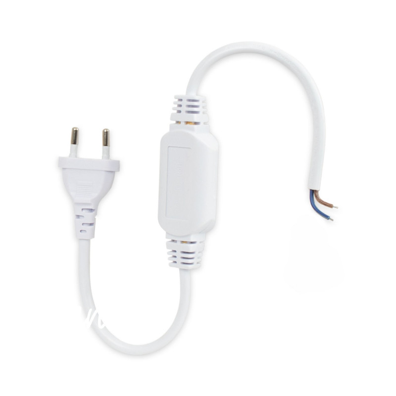 Kabely na usmernenie prúdu pre LED pásiky COB 220V AC - IP67