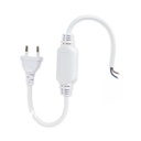 Kabely na usmernenie prúdu pre LED pásiky COB 220V AC - IP67