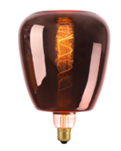 Decorative LED filament bulb - Copper - E27 D140 - Dimmable - 4W - 1800K