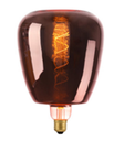 Decorative LED filament bulb - Copper - E27 D140 - Dimmable - 4W - 1800K