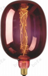 Decorative LED filament bulb - Blue - E27 T170 - Dimmable - 4W - 4200K