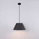 Akustická závěsná lampa "Gandal 40" - ø 40cm