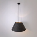 Akustická závěsná lampička "Gandal 70" - ø 70 cm