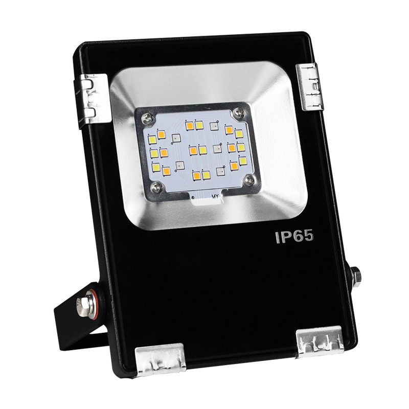 Εξωτερικός προβολέας LED RGB+CCT - 10W - RF/WiFi - IP65 -Mi-Light