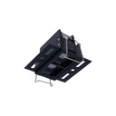 Faretto lineare LED trimless/incasso a scomparsa - 4W - UGR18 - CRI90 - Nero