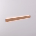 Wooden linear wall light "Wooden" - 26W - 100cm - Driver Philips