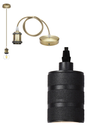 Retro/Vintage pendant lamp - E27 - 5 colours
